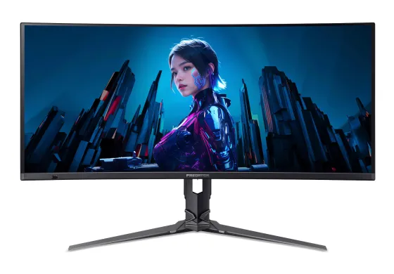 Acer Predator X34X5bmiiphuzx moniteur OLED UWQHD de 34 pouces avec courbure panoramique 1800R