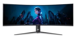 Acer Predator Z57bmiiphuzx écran MiniLED incurvé de 57 pouces avec résolution DUHD (7680 x 2160)