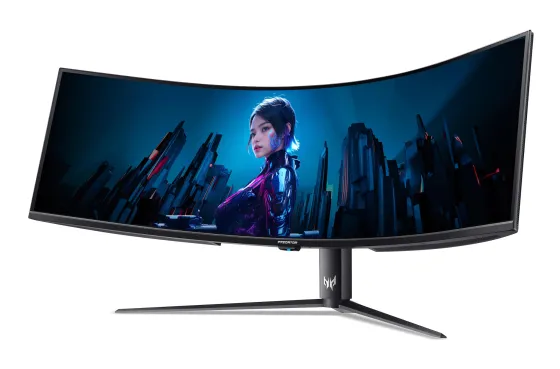 Acer Predator Z57bmiiphuzx écran MiniLED incurvé de 57 pouces avec résolution DUHD (7680 x 2160)