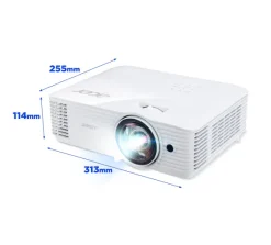 Acer S1386WH Vidéoprojecteur, 1280 x 800 WXGA, 3600 Lumen