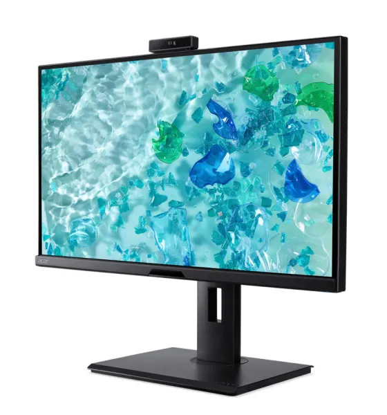 Acer Vero B278Kbemiqprcuzx Moniteur UHD ZeroFrame 27" avec webcam 5MP, capteur IR et microphone AI inclus