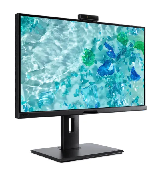 Acer Vero B278Kbemiqprcuzx Moniteur UHD ZeroFrame 27" avec webcam 5MP, capteur IR et microphone AI inclus