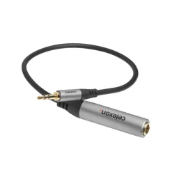 Adaptateur audio stéréo jack 3,5mm vers stéréo jack 6,3mm M/F celexon PRO 0,25 m