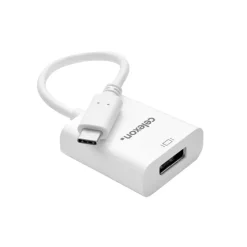 Adaptateur celexon USB-C vers DisplayPort M/F, blanc