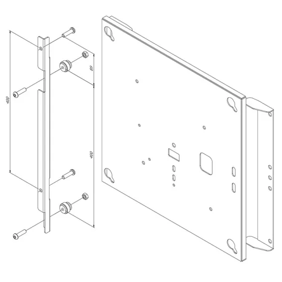 Adaptateur Hagor Flip 65" pour WH SA Flip & ST SA Flip