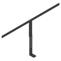 Adaptateur Hagor pour Logitech Rally Bar Huddle sur un écran de 55"-75"