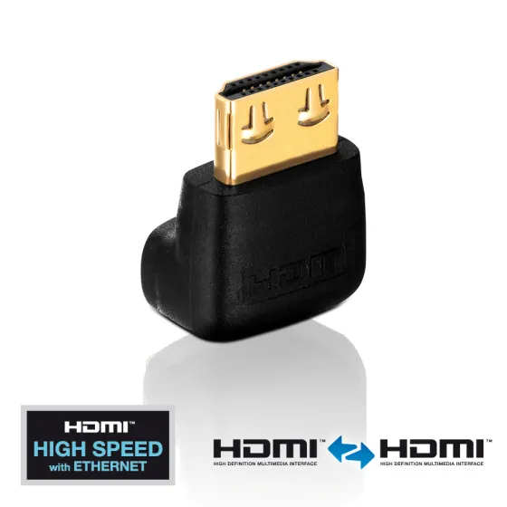 Adaptateur HDMI- Basic+ Series - v1.3 - Angle 90°
