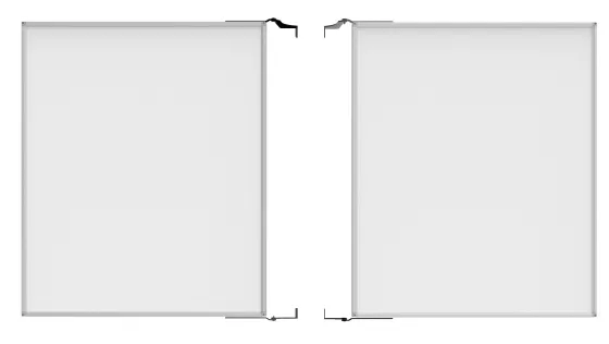 Ailes latérales tableau blanc celexon Expert pour écrans interactifs 86"