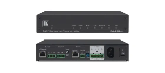 Amplificateur Kramer PA-240NET DANTE 240 W