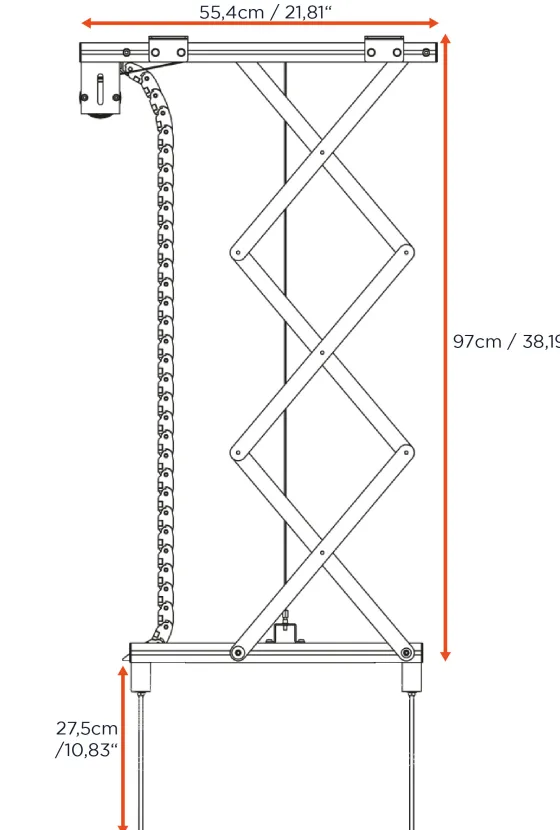 Ascenseur motorisé celexon PL2000