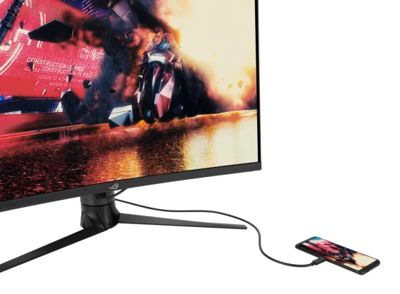 Asus ROG Strix XG32VC 32" VA Moniteur, 2560 x 1440 QHD / WQHD, 144Hz, 1ms