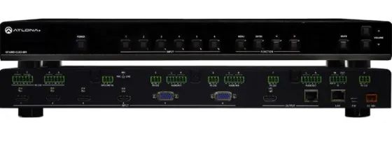 Atlona AT-UHD-CLSO-601 commutateur/scaler multiformat PoE