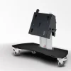 Audipack Support au sol pour écrans plats, sur roulettes, système de fixation rapide, max. 55 pouces