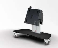 Audipack Support au sol pour écrans plats, sur roulettes, système de fixation rapide, max. 55 pouces