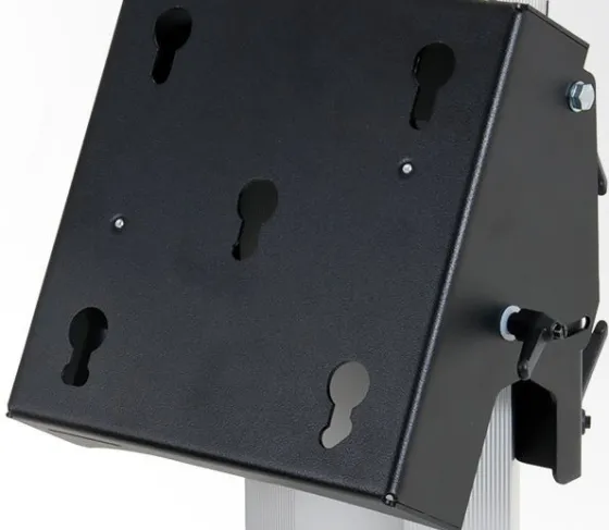 Audipack Support au sol pour écrans plats, sur roulettes, système de fixation rapide, max. 55 pouces
