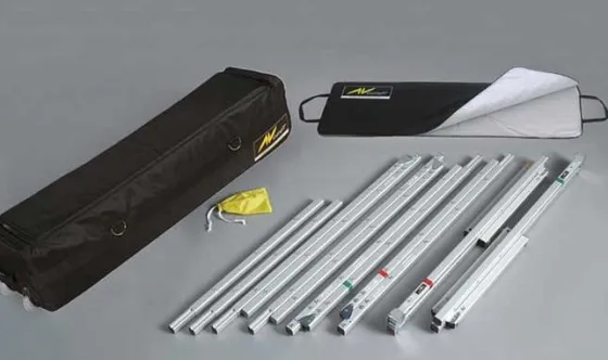 AV Stumpfl Vario 32 Châssis d'écran 180 x 310 cm, 16:9 y compris toile de projection