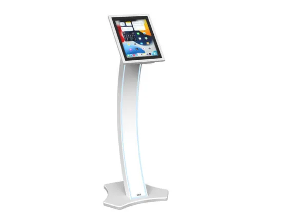 AXEOS EXIA - Support pour tablette de 9 à 12,9 pouces - hauteur 1128 mm, blanc