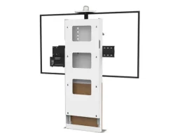 AXEOS STILIX WIDE - Système sol/mur à écran unique (EB) pour écrans de 65 à 80 pouces