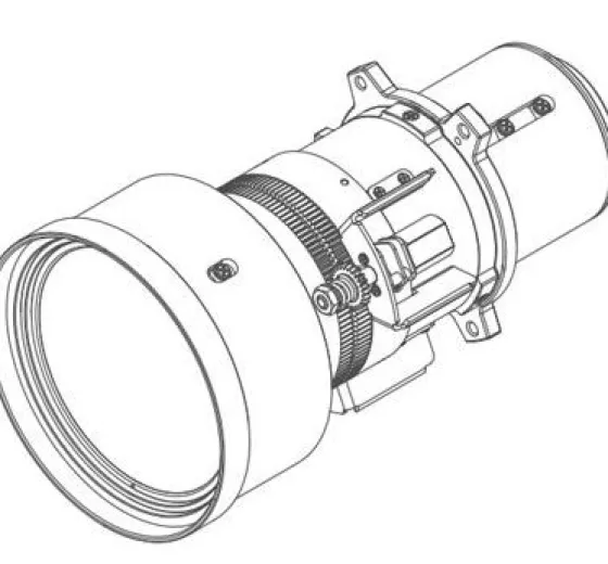 Barco G-Objectif R9801784 (1,22 - 1,53 : 1) Objectif standard pour G50-W6, G50-W7, G50-W8, G60-W7, G62-W11, G62-W14, G62-W9