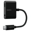 Belkin RockStar adaptateur audio jack 3,5 mm et adaptateur de charge USB-C