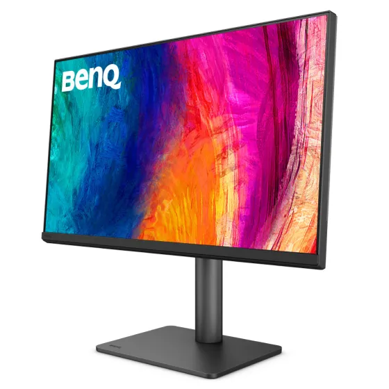 BenQ PD2706QN moniteur QHD 27 pouces pour designers avec USB-C, calibrage matériel, commutateur KVM, connexion en série et Display Pilot 2