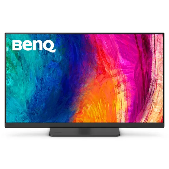BenQ PD2706QN moniteur QHD 27 pouces pour designers avec USB-C, calibrage matériel, commutateur KVM, connexion en série et Display Pilot 2