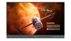 BenQ RP8605 Écran interactif Board Pro 86 pouces pour les écoles et les universités, doté d'une protection antibactérienne