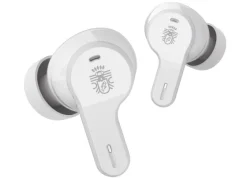 Block Bods écouteurs intra-auriculaires Bluetooth avec une autonomie de lecture pouvant atteindre 9 heures, couleur blanche