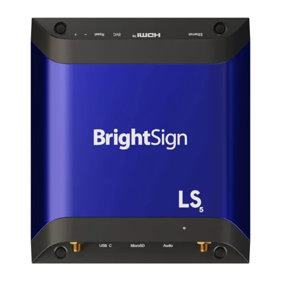 BrightSign LS445 Lecteur d'affichage dynamique