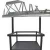 Cage de fixation PeTa pour grands videoprojecteurs, 40-70cm, avec Half Coupler, Argent