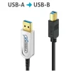 Câble à fibre optique USB 3.1 Gen2 Purelink FiberX FX-I645-020 USB-A/USB-B AOC, 10 m
