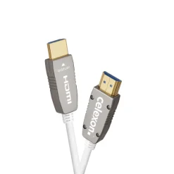 Câble actif HDMI 8K 48Gbps celexon à Fibre Optique UHD 6 m, blanc