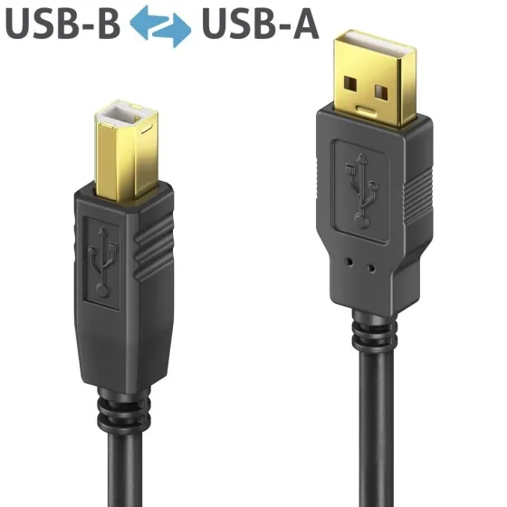Câble actif Premium Purelink DS2000-100 USB v2.0 USB-A / USB-B - 10,00m