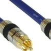 Câble Audio RCA (Cinch) InLine, Mâle-Mâle, Version "Premium", 20m