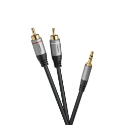 Câble audio 2x RCA vers stéréo jack 3,5mm celexon PRO 10 m