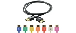 Câble HDMI Kramer haut débit avec Ethernet, 1,8 m rose