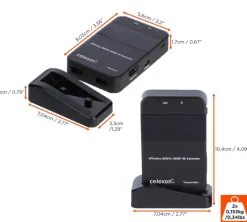 celexon Expert HDMI-Radio-Set WHD30M - 4K