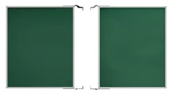 celexon Panneaux latéraux « Green Chalkboard » de qualité professionnelle pour écrans de 86 pouces
