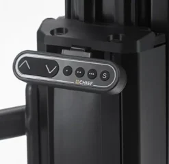 Chief XPD1U - support d'écran mobile, motorisé, réglable en hauteur, pour 55