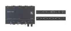 Commutateur Kramer VP-242 2x1 UXGA avec amplificateur de distribution 1:4
