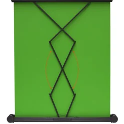 Écran à fond vert celexon mobile Chroma Key Green 150 x 180 cm