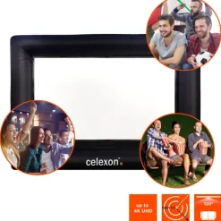 Écran de projection celexon gonflable d'extérieur INF200