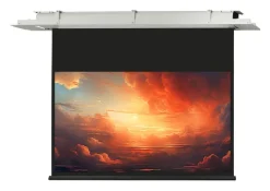 Écran de projection encastrable au plafond motorisé celexon Expert 300 x 169 cm