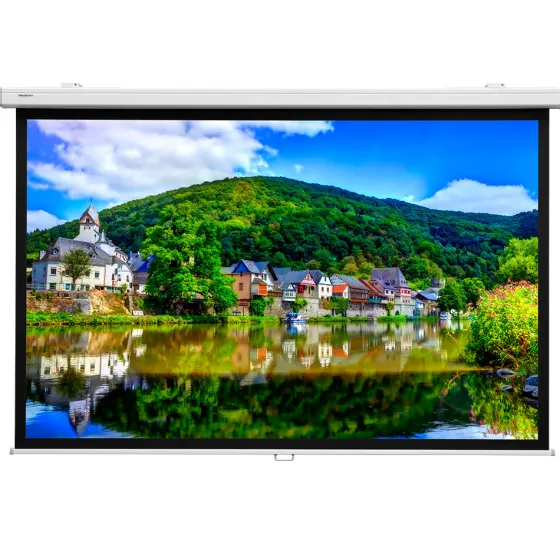 Écran de projection manuel Projecta ProScreen CSR 220 x 141 cm - blanc mat