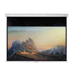 Écran de projection manuel DELUXX Advanced Slowmotion 234 x 132 cm - Blanc Mat Polaro