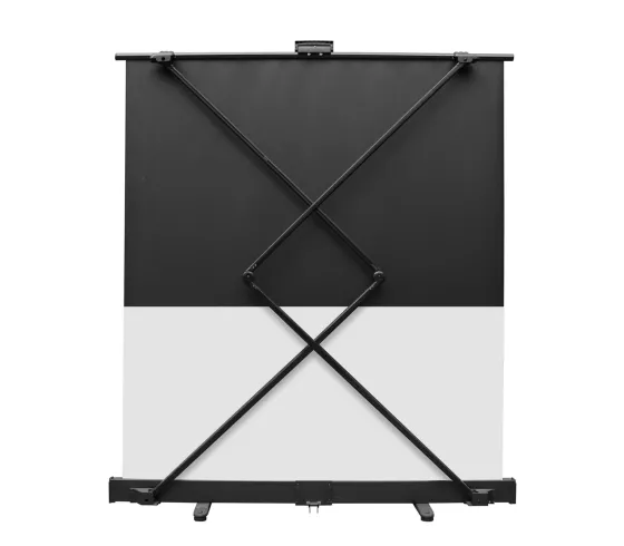 Écran de projection mobile DELUXX Expert Portable Self-Stand-X 4:3 Blanc Mat Polaro 203,2 x 152,4 cm