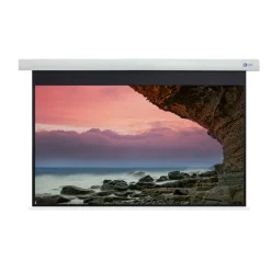 Écran de projection motorisé DELUXX Cinéma 243 x 136 cm, 110" - Fibre 4K MWHT