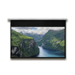 Écran de projection motorisé DELUXX Advanced Elegance PLUS 4:3 Blanc Mat Polaro 203 x 152, 100"