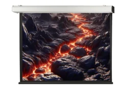 Écran de projection motorisé celexon Expert XL 350 x 265 cm
