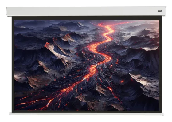 Écran de projection sur batterie motorisé celexon PRO Plus V2.0 300 x 225 cm
